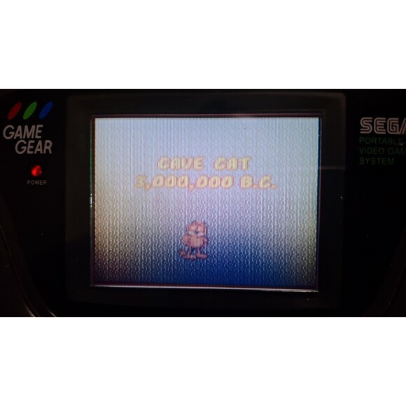 1995 SEGA GAME GEAR GARFIELD CAUGHT IN THE ACT & OEM CASE TESTED WORKING - Picture 3 of 9